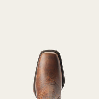 Botín Ariat Midtown Rambler Square Toe Chelsea Barn Brown Caballero