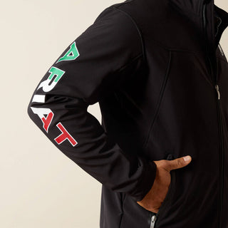 Chamarra Ariat New Team Softshell México Water Resistant Caballero