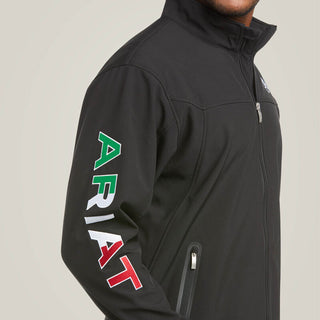 Chamarra Ariat New Team Softshell México Water Resistant Caballero