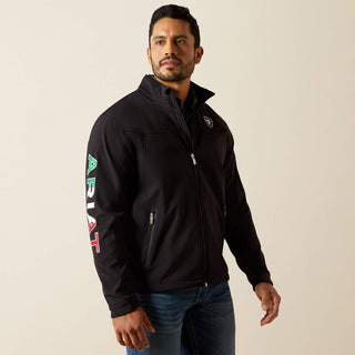 Chamarra Ariat New Team Softshell México Water Resistant Caballero