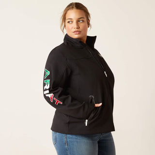 Chamarra Classic Team México Softshell Water Resistant Dama