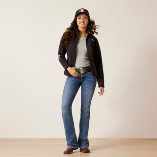 Chamarra Classic Team México Softshell Water Resistant Dama