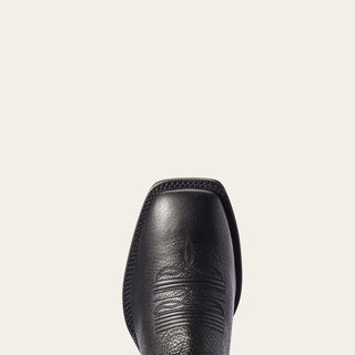 Botín Ariat Booker Chelsea Wide Square Toe Western Black Caballero