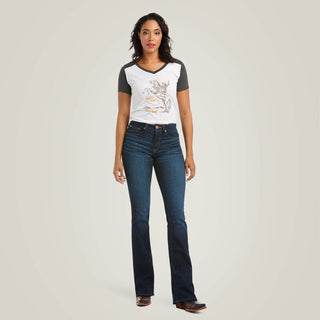 Jeans Ariat R.E.A.L. High Rise Ballary Boot Cut Dama