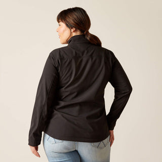 Chamarra Ariat New Team Softshell Black Pony Dama
