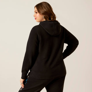 Sudadera Ariat REAL Geo Negro Dama