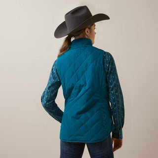 Chaleco Ariat Dilon Reversible Insulated Deep Lagoon Dama