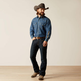 Camisa Ariat Team Denim Caballero