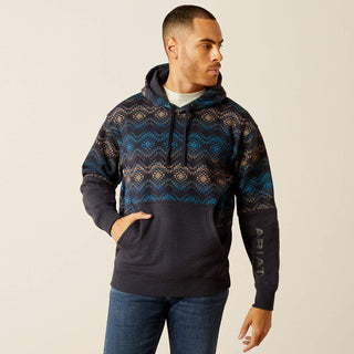 Sudadera Ariat Color Block Navy Caballero