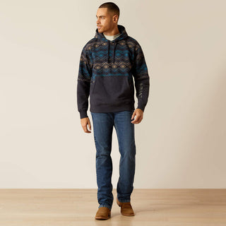 Sudadera Ariat Color Block Navy Caballero