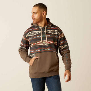 Sudadera Ariat Color Block Brindle Caballero