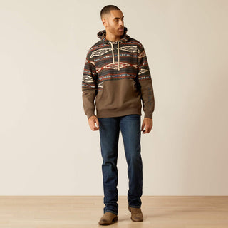 Sudadera Ariat Color Block Brindle Caballero