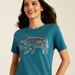 Blusa Ariat Bison Ranch Dama