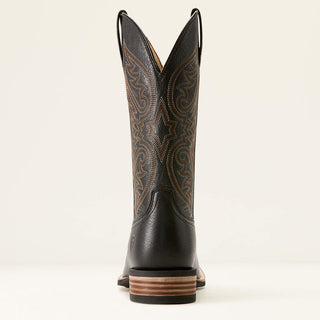 Bota Ariat Ricochet Cowboy Black Carbón Caballero