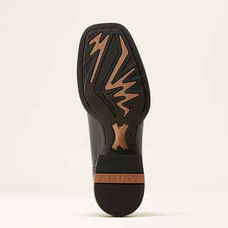 Bota Ariat Ricochet Cowboy Black Carbón Caballero