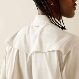 Camisa Ariat Western VentTEK Classic Fit White Caballero