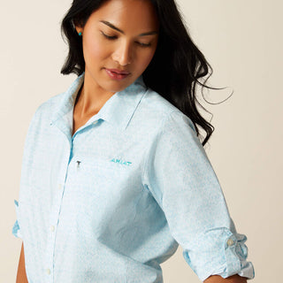 Camisa Ariat VentTEK Stretch Deco Watercolor Dama