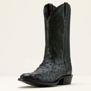 Bota Ariat Vesper Cowboy Ostrich Black Caballero