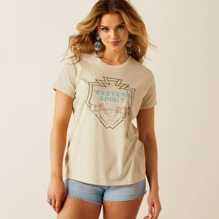 Blusa Ariat Ariat Western Spirit Natural Dama