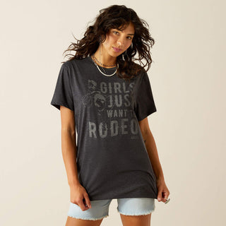 Blusa Ariat Rodeo Charcoal Heather Dama