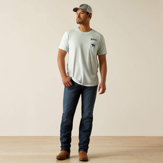 Playera Ariat Echo Valley Quiet Tide Caballero