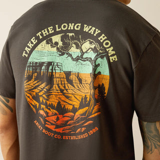 Playera Ariat Take the Long Way Caballero
