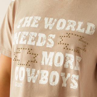 Blusa Ariat More Cowboys White Pepper Dama