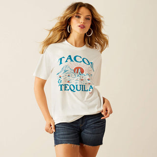 Blusa Ariat Tacos and Tequila Vanilla Ice Dama