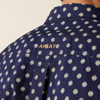 Camisa Ariat Sammy Fitted Dark Blue Caballero