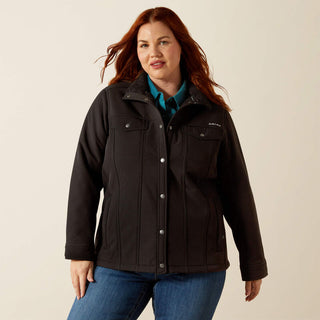 Chamarra Ariat Berber Back Softshell Black Dama