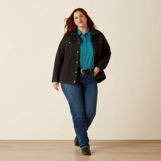 Chamarra Ariat Berber Back Softshell Black Dama