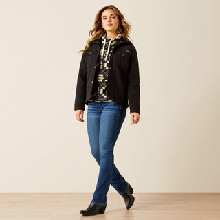 Chamarra Ariat Berber Back Softshell Black Dama
