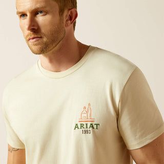 Playera Ariat Mezcal Mezclilla Natural Caballero