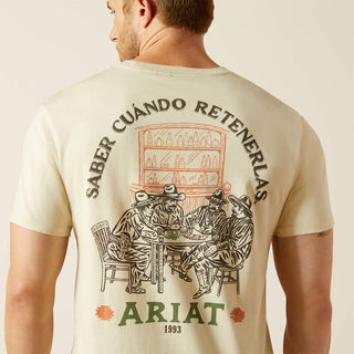 Playera Ariat Mezcal Mezclilla Natural Caballero