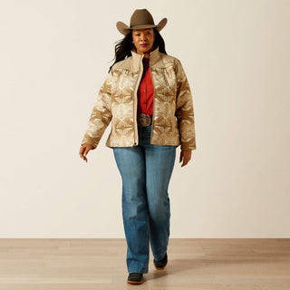 Chamarra Ariat Crius Insulated Tan Dama