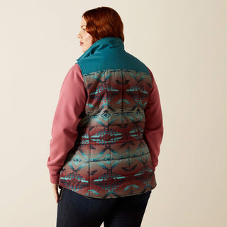 Chaleco Ariat Crius Insulated Blanket Print Dama