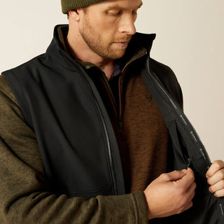 Chaleco Ariat Logo Softshell Black Caballero
