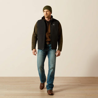 Chaleco Ariat Logo Softshell Black Caballero