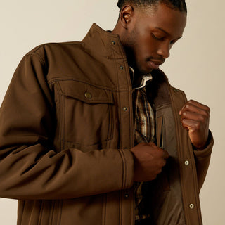 Chamarra Ariat Vernon Sherpa 2.0 Dark Brown Caballero