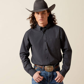 Camisa Ariat Pro Series Thorin Fitted Black Caballero