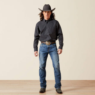 Camisa Ariat Pro Series Thorin Fitted Black Caballero