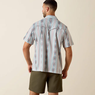 Camisa Ariat Printed VentTEK Western Yoke Classic Fit Snap Monbeam Caballero