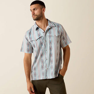 Camisa Ariat Printed VentTEK Western Yoke Classic Fit Snap Monbeam Caballero