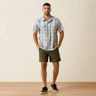 Camisa Ariat Printed VentTEK Western Yoke Classic Fit Snap Monbeam Caballero