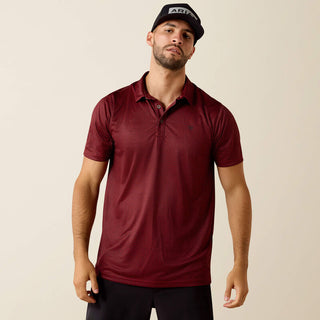 Playera Polo Ariat All Over Print Fitted Chili Pepper Caballero