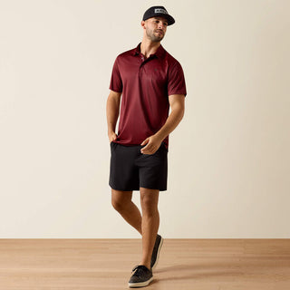 Playera Polo Ariat All Over Print Fitted Chili Pepper Caballero