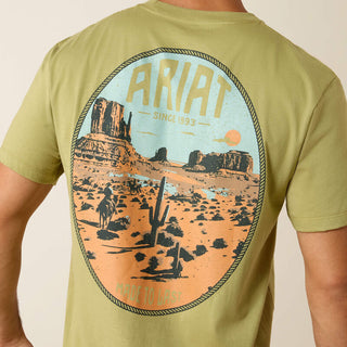 Playera Ariat Horse without Name Classic Fit Tent Green Caballero