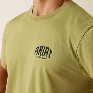 Playera Ariat Horse without Name Classic Fit Tent Green Caballero