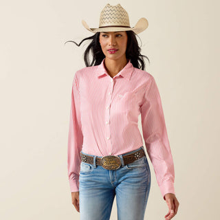 Camisa Ariat Kirby Pro Coral Dama
