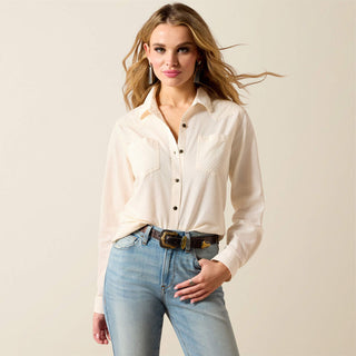 Camisa Ariat Billie Jean Sea Salt Dobby Dama